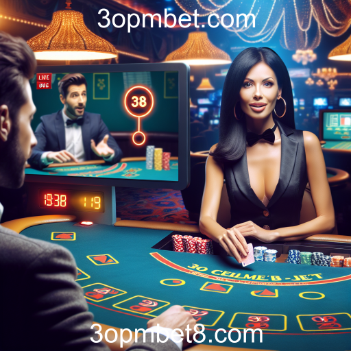 Experimente a Emoção do Cassino Vivo em 3opmbet.com